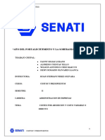 Trabajo de Costos y Presupuestos Informe