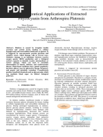 Pharmaceutical Applications of Extracted Phycocyanin From Arthrospira Platensis