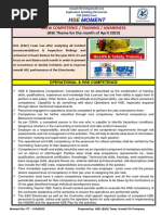 HSE MOMENT On April 2023 Theme R1 PDF