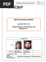 Lab 05 - Programación y Simulación Del Aplicativo 1