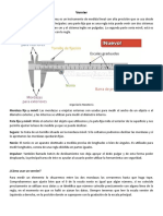 Vernier y Micrometro