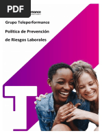 Teleperformancegrouphspolicy 2019 V2-Spanish PDF