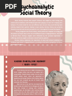 Psychoanalytic Social Theory