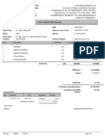 Interim Inpatient Bill (Summary) : SL - No. Amount (RS) Service Name Company Amt Patient Amt