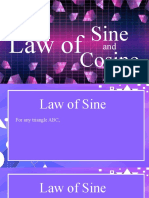 Law of Sine and Cosine