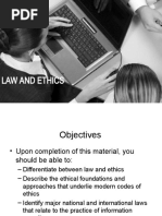 Law and Ethics