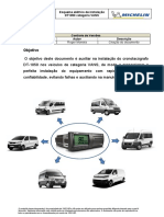 Esquema Eletrico de Instalacao DT1050 Categoria VANS PDF