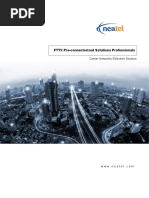 NEATEL - FTTX Preconnectorized Solution