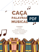 Caça-Palavras Musical