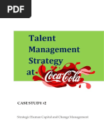 Case Study Talent Management Strategy at CocaCola