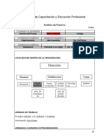 Analisis de Puestos COORDINADOR DE BABCHILLERATO