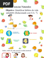 Cs. Naturales Hábitos de Vida Saludable