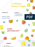 Food Adulteration