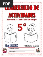 5° S31 Cuadernillo de Actividades (Anexos) Profa Kempis