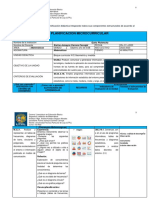 Estudio de Caso 1 Elabora Una Planificación Didáctica Integrando Todos Sus Componentes Estructurales de Acuerdo Al Formato Del Mi