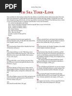 7th Sea Time-Line