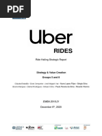 Uber Rides - Ride Hailing Strategic Report