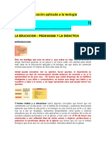 1-CLASES - Educación Aplicada A La Teología.1-2