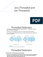 Fasteners (Threaded and Non-Threaded) PDF