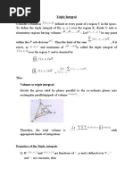 4.triple Integral