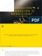 Adoracion. Sensación o Rendicion - Alex Sampedro