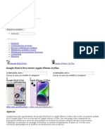 Google Pixel 6 Pro Vs Apple Iphone 14 Plus - Comparaison