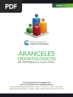 Aranceles Odontológicos Marzo 2023 PDF