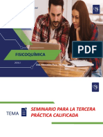 Seminario para La Tercera Práctica Calificada de Fisicoquimica-2020