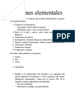 Lesiones Elementales