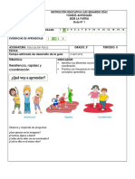 Clases de Educación Fisica Grado 3 2023