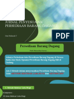 Jurnal Penyesuaian Persediaan Barang Dagang