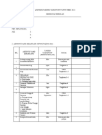 Perancangan Aktiviti Unit Kesihatan