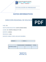 REGISTRO DE EVALUACIÓN DE APRENDIZAJES-SMR - I Bimestre