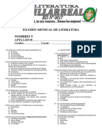 Examen Julio Literatura