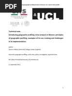 Geograpic Profiling