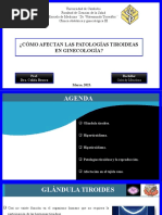 Patologías Tiroideas en Ginecología
