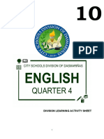 English 10 LAS Q4 1 PDF