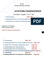 Chapter 7 Steady-State Error