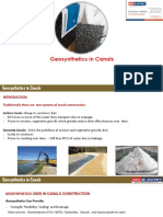 Geosynthetics in Canals