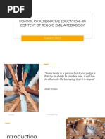 School of Alternative Education PDF