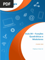 1-Aula 04 Funções Quadráticas e Modulares PDF