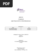 MSC454 - Agile Framework For A Hotel Infrastructure