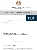 Automobile Museum Thesis