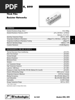 TT - Electronics 898 3 R100K Datasheet PDF