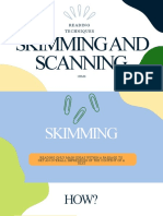 Skimming and Scanning