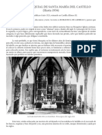 11 B. - Iglesia Parroquial de Santa María Del Castillo. José Mataix Martín Cronista Oficial de La Villa. 1999 PDF