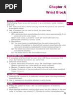 Chapter 4 - Wrist Block