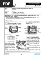 TSB-1045 102200 Regulator Installation