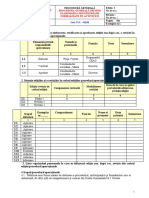 PG - Procedura Elaborare Proceduri Pe Activitati