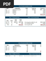 Simulasi FIFO Vs Average Cost